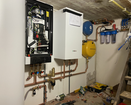 Opbouw van een warmtepompinstallatie