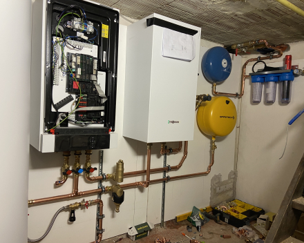 Opbouw van een warmtepompinstallatie